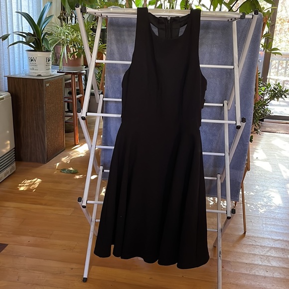 Lulu’s Black Skater Dress - Picture 2 of 4